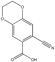 1,4-Benzodioxan-6-carboxylic acid, 7-cyano- (6CI) CAS#: 857020-54-3