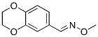1,4-Benzodioxin-6-carboxaldehyde, 2,3-dihydro-, O-methyloxime CAS#: 872047-79-5