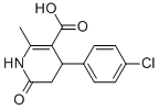 1,4,5,6-Tetrahydro-2-methyl-6-oxo-4-(4-chlorophenyl)-3-pyridinecarboxylic acid CAS#: 864082-31-5