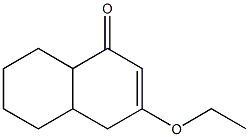1(4H)-Naphthalenone,3-ethoxy-4a,5,6,7,8,8a-hexahydro-(5CI) CAS#: 857996-64-6