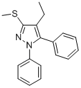 1,5-DIPHENYL-4-ETHYL-3-METHYLTHIO-1H-PYRAZOLE CAS#: 871110-28-0