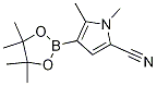 1,5-Dimethyl-4-(4,4,5,5-tetramethyl-1,3,2-dioxaborolan-2-yl)-1H-pyrrole-2-carbonitrile CAS#: 863868-51-3