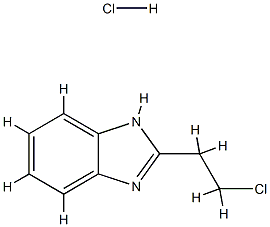 1H-BenziMidazole, 2-(2-chloroethyl)-, hydrochloride (1:1) CAS#: 853789-17-0