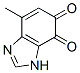1H-Benzimidazole-6,7-dione, 4-methyl- CAS#: 850302-41-9