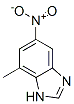 1H-Benzimidazole, 7-methyl-5-nitro- CAS#: 861600-96-6
