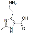 1H-Imidazole-5-carboxylic acid, 4-(2-aminoethyl)-2-methyl- CAS#: 857939-28-7