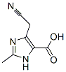 1H-Imidazole-5-carboxylic acid, 4-(cyanomethyl)-2-methyl- CAS#: 857812-37-4