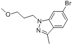 1H-Indazole,6-bromo-1-(3-methoxypropyl)-3-methyl- CAS#: 865156-81-6