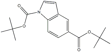 1H-Indole-1,5-dicarboxylic acid, 1,5-bis(1,1-diMethylethyl) ester CAS#: 866587-85-1