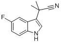 1H-Indole-3-acetonitrile, 5-fluoro-a,a-dimethyl- CAS#: 847865-44-5