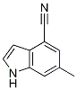 1H-Indole-4-carbonitrile, 6-Methyl- CAS#: 885522-54-3