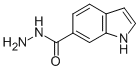 1H-Indole-6-carboxylicacid,hydrazide(9CI) CAS#: 851211-74-0
