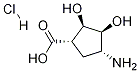 (1S,2R,3S,4R)-4-aMino-2,3-dihydroxycyclopentanecarboxylic acid hydrochloride CAS#: 872174-26-0