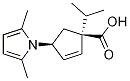 (1S,4S)-4-(2,5-diMethyl-1H-pyrrol-1-yl)-1-(propan-2-yl)cyclopent-2-ene-1-carboxylic acid CAS#: 851916-39-7