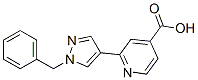 2-(1-Benzyl-1H-pyrazol-4-yl)-isonicotinic acid CAS#: 893723-63-2
