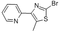 2-(2-BROMO-5-METHYL-THIAZOL-4-YL)-PYRIDINE CAS#: 886370-92-9