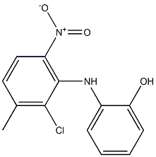 2-((2-Chloro-3-Methyl-6-nitrophenyl)aMino)phenol CAS#: 858854-70-3