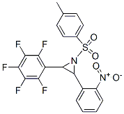 2-(2-NITROPHENYL)-3-(PERFLUOROPHENYL)-1-TOSYLAZIRIDINE CAS#: 861437-15-2