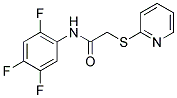 2-(2-PYRIDINYLSULFANYL)-N-(2,4,5-TRIFLUOROPHENYL)ACETAMIDE CAS#: 868256-37-5