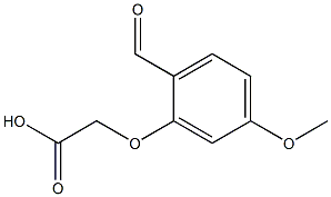 2-(2-formyl-5-methoxyphenoxy)acetic acid CAS#: 856357-86-3