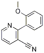 2-(2-methoxy-phenyl)nicotinonitrile CAS#: 870064-50-9