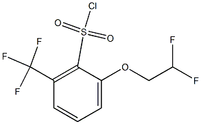 2-(2,2-difluoroethoxy)-6-(trifluoroMethyl)benzene-1-sulfonyl chloride CAS#: 865352-01-8