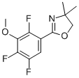 2-(2,4,5-TRIFLUORO-3-METHOXYPHENYL)-4,5-DIHYDRO-4,4-DIMETHYLOXAZOLE CAS#: 865246-09-9