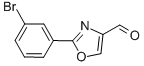 2-(3-BROMO-PHENYL)-OXAZOLE-4-CARBALDEHYDE CAS#: 885273-03-0