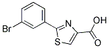 2-(3-BROMO-PHENYL)-THIAZOLE-4-CARBOXYLIC ACID CAS#: 886369-02-4