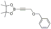 2-(3-(Benzyloxy)prop-1-ynyl)-4,4,5,5-tetramethyl-1,3,2-dioxaborolane CAS#: 862126-33-8