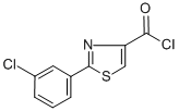 2-(3-CHLOROPHENYL)-1,3-THIAZOLE-4-CARBONYL CHLORIDE CAS#: 868755-69-5