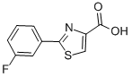 2-(3-FLUORO-PHENYL)-THIAZOLE-4-CARBOXYLIC ACID CAS#: 886369-06-8