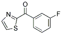 2-(3-FLUOROBENZOYL)THIAZOLE CAS#: 871096-08-1
