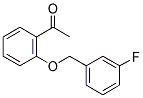 2'-(3-FLUOROBENZYLOXY)ACETOPHENONE CAS#: 845823-26-9