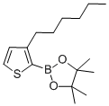2-(3-Hexyl-2-thienyl)-4,4,5,5-tetramethyl-1,3,2-dioxaborolane CAS#: 850881-09-3
