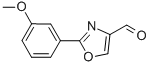 2-(3-METHOXY-PHENYL)-OXAZOLE-4-CARBALDEHYDE CAS#: 885272-93-5