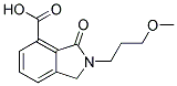 2-(3-METHOXY-PROPYL)-3-OXO-2,3-DIHYDRO-1H-ISOINDOLE-4-CARBOXYLIC ACID CAS#: 881041-34-5