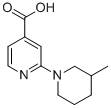 2-(3-METHYLPIPERIDIN-1-YL)-ISONICOTINIC ACID HYDROCHLORIDE CAS#: 883544-59-0