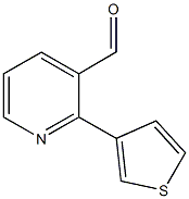 2-(3-Thienyl)-3-pyridinecarboxaldehyde CAS#: 885950-13-0