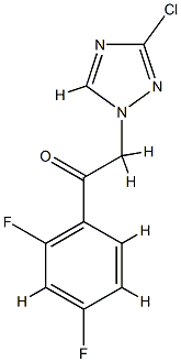 2-(3-chloro-1H-1,2,4-triazole-1-)-1-(2,4-difluorophenyl)ethanone CAS#: 849003-68-5