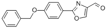 2-(4-BENZYLOXY-PHENYL)-OXAZOLE-4-CARBALDEHYDE CAS#: 885273-30-3