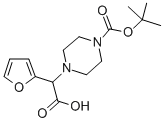 2-(4-BOC-PIPERAZIN-1-YL)-2-(FURAN-2-YL)& CAS#: 870719-85-0