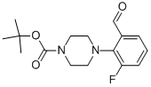 2-(4-BOC-PIPERAZINO-1-YL)-6-FLUOROBENZALDEHYDE CAS#: 851753-43-0