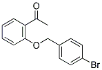 2'-(4-BROMOBENZYLOXY)ACETOPHENONE CAS#: 845866-47-9
