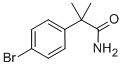 2-(4-BROMOPHENYL)-2-METHYLPROPIONAMIDE CAS#: 850144-81-9