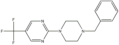 2-(4-Benzylpiperazin-1-yl)-5-trifluoromethylpyrimidine CAS#: 845616-57-1