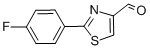 2-(4-FLUORO-PHENYL)-THIAZOLE-4-CARBALDEHYDE CAS#: 875858-80-3