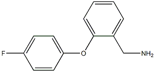 2-(4-Fluorophenoxy)-benzylaMine CAS#: 869945-30-2