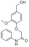 2-(4-HYDROXYMETHYL-2-METHOXY-PHENOXY)-N-PHENYL-ACETAMIDE CAS#: 861443-63-2