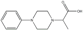 2-(4-phenylpiperazin-1-yl)propanoic acid CAS#: 856929-62-9